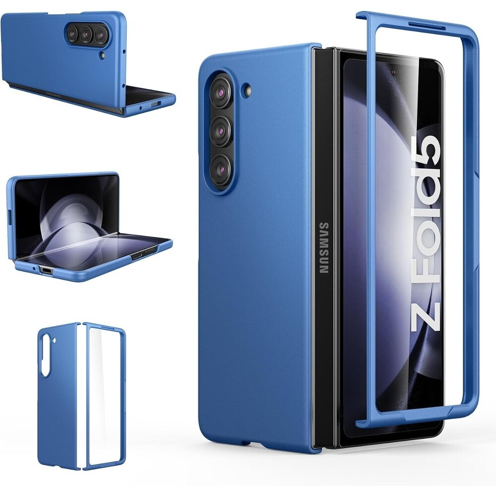 Foluu Slim Fit Case for Samsung Galaxy Z Fold 5 Case, with Front Built-in Screen